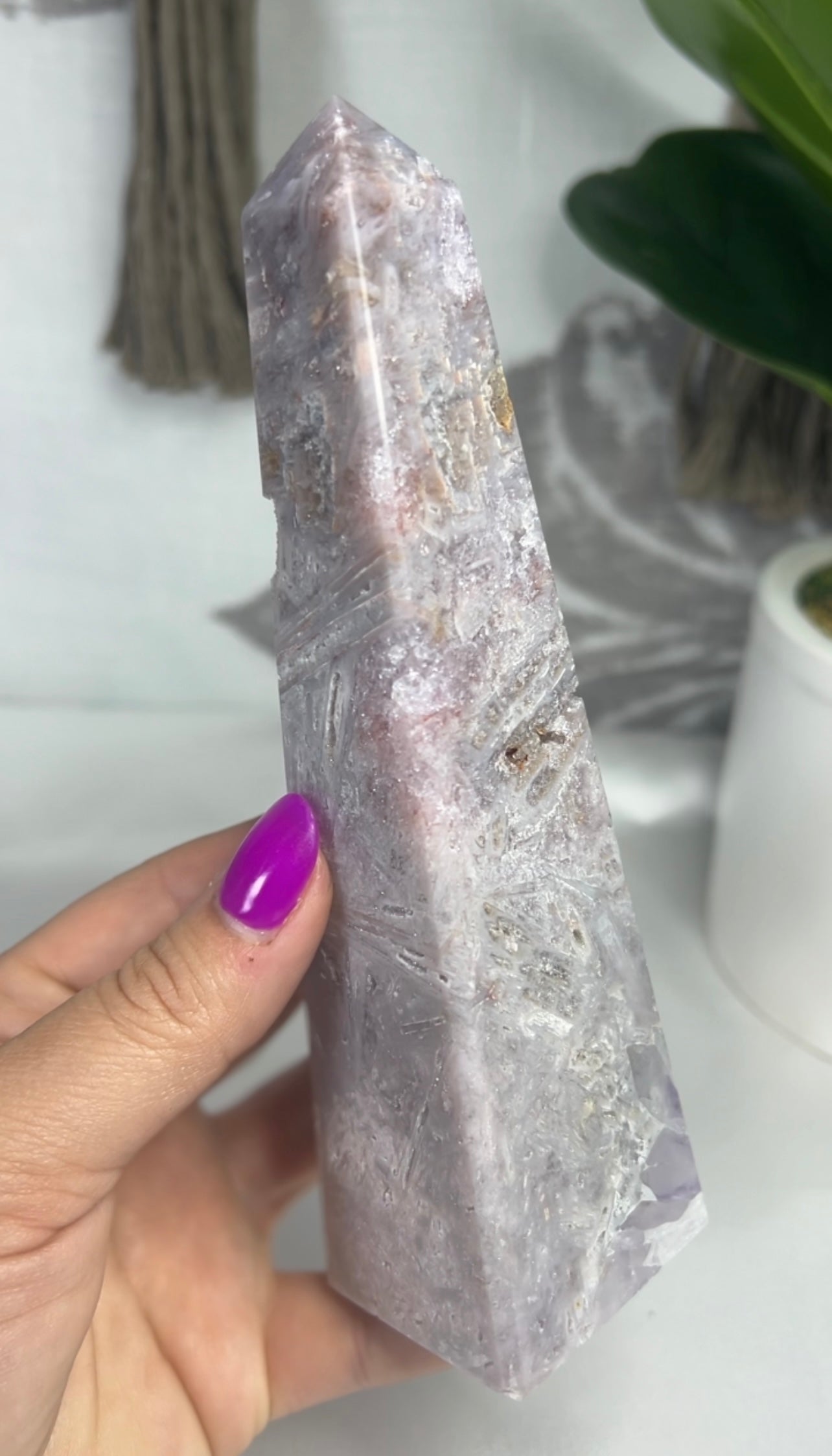 Pink Amethyst Obelisk Tower