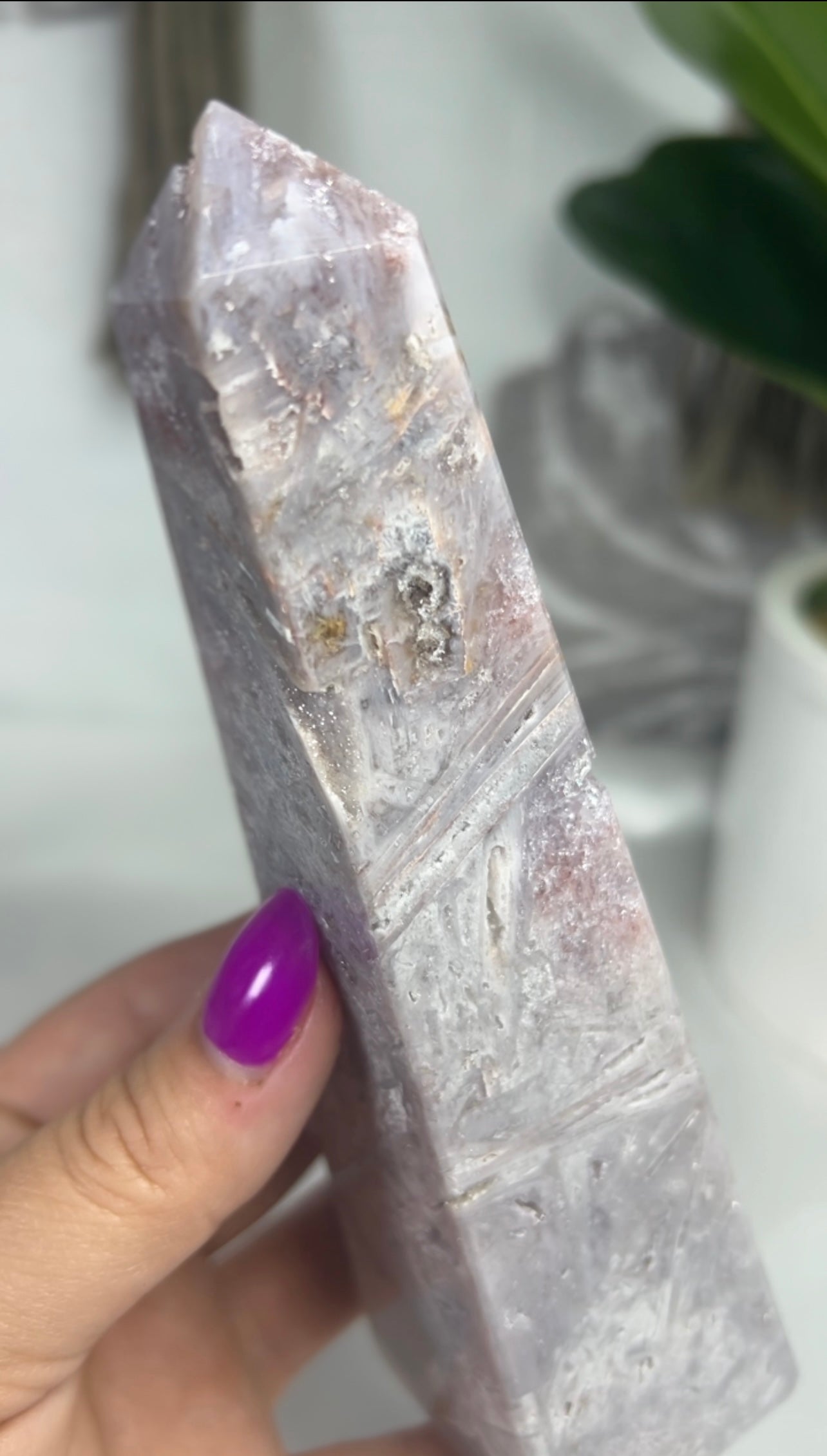 Pink Amethyst Obelisk Tower