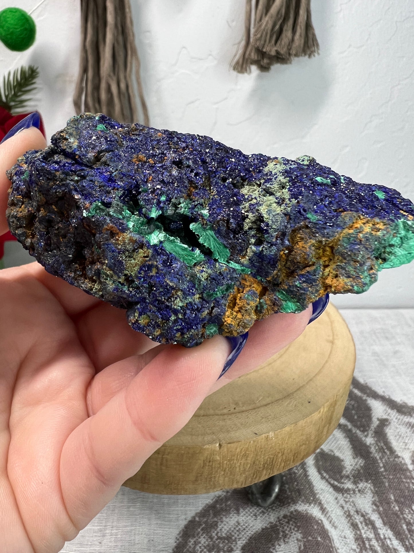 Azurite Malachite Specimen