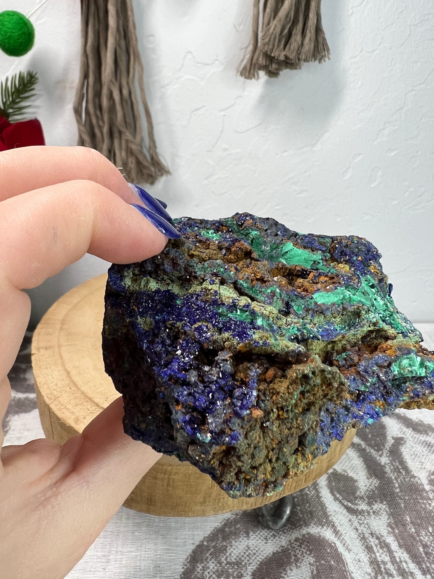 Azurite Malachite Specimen