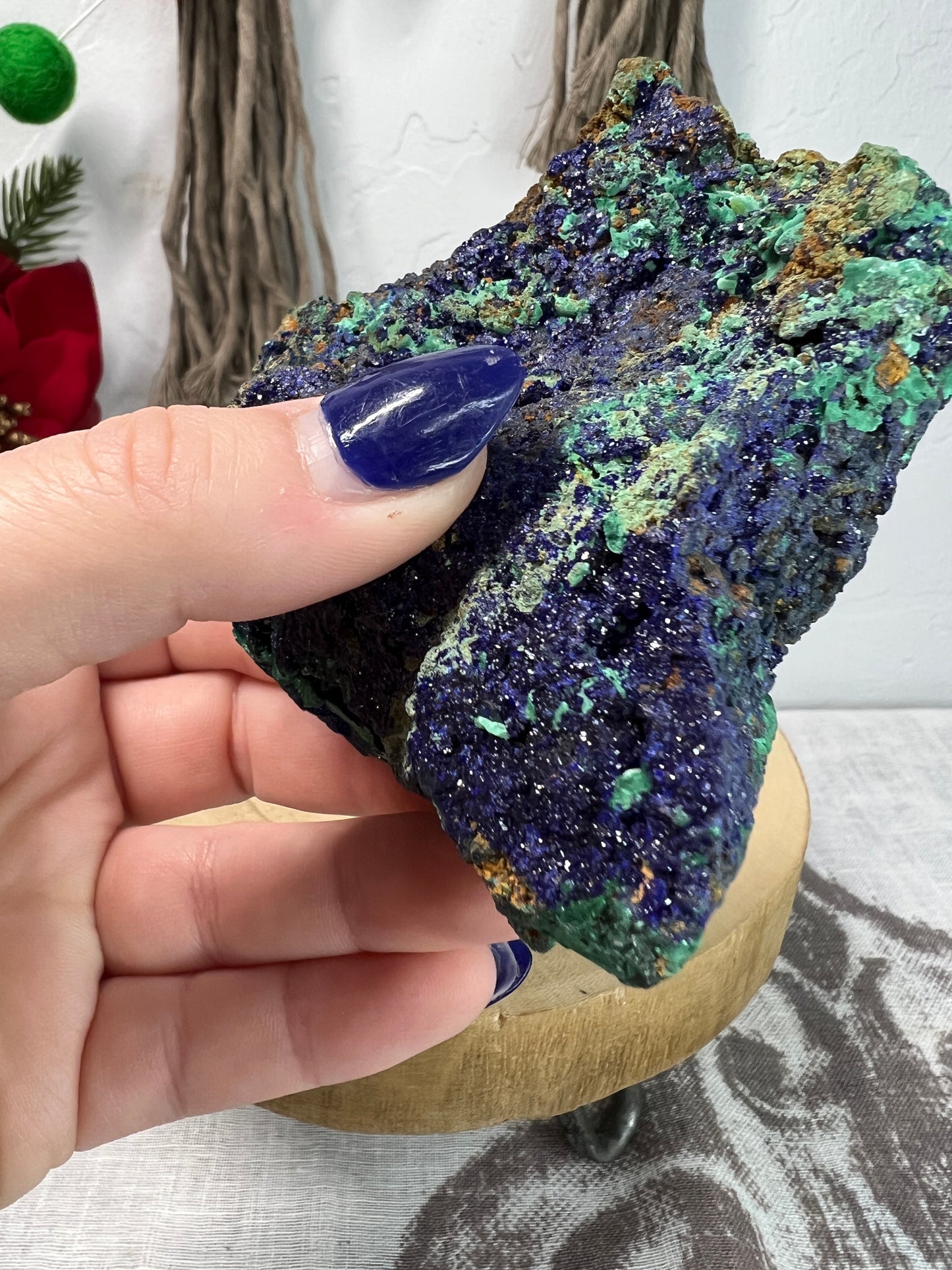 Azurite Malachite Specimen