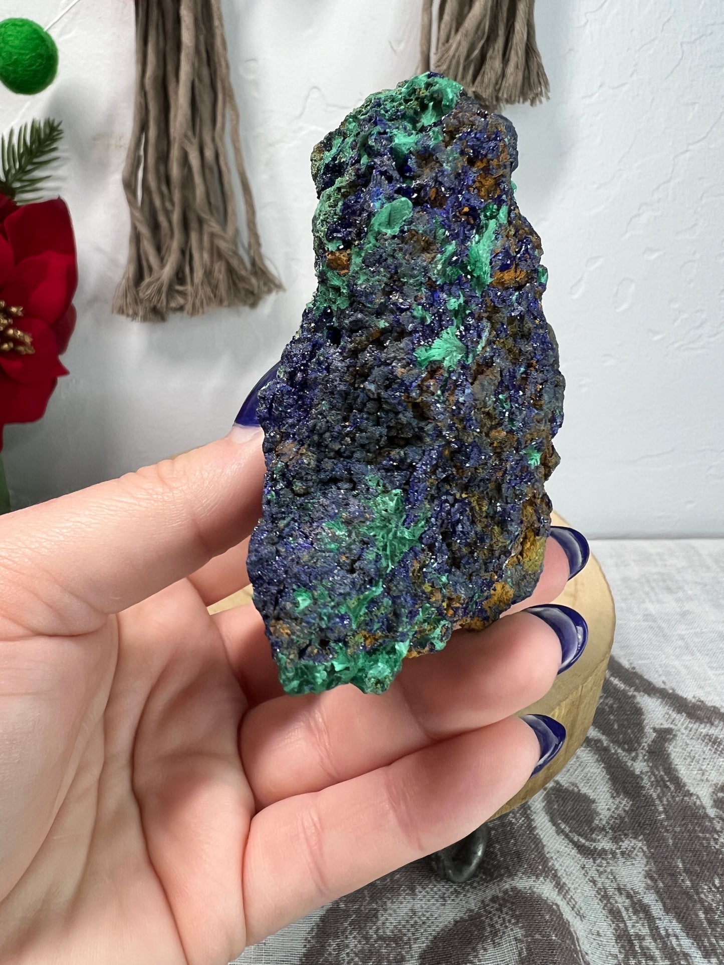 Azurite Malachite Specimen