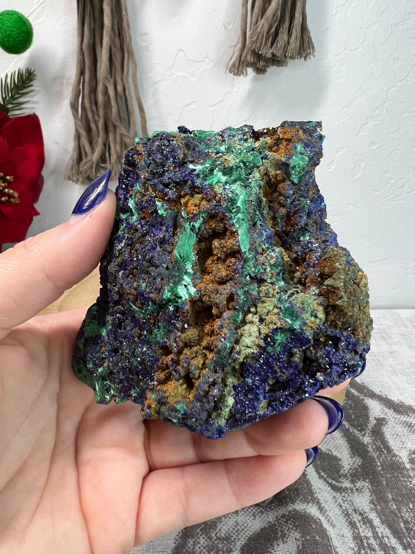 Azurite Malachite Specimen
