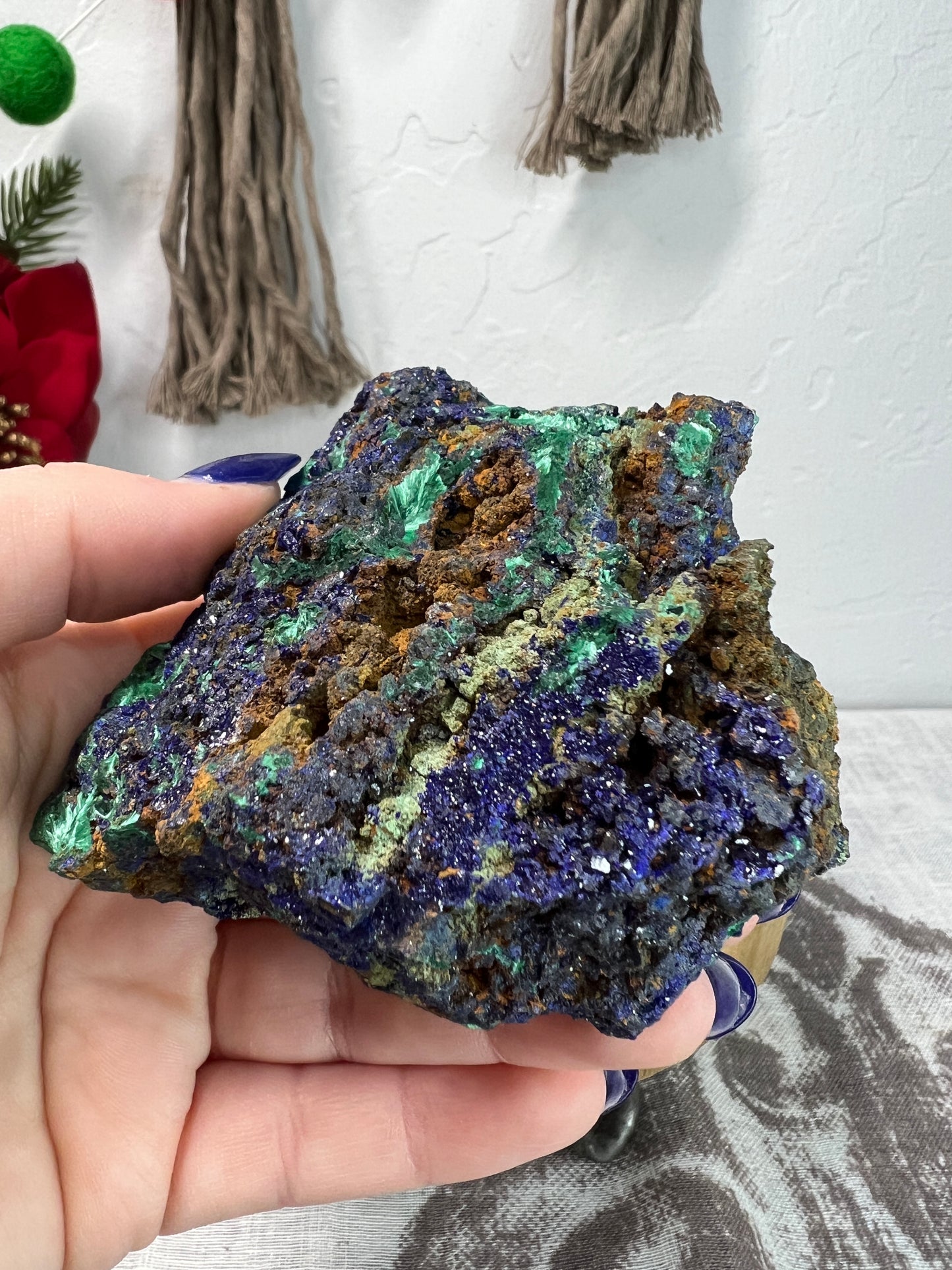 Azurite Malachite Specimen