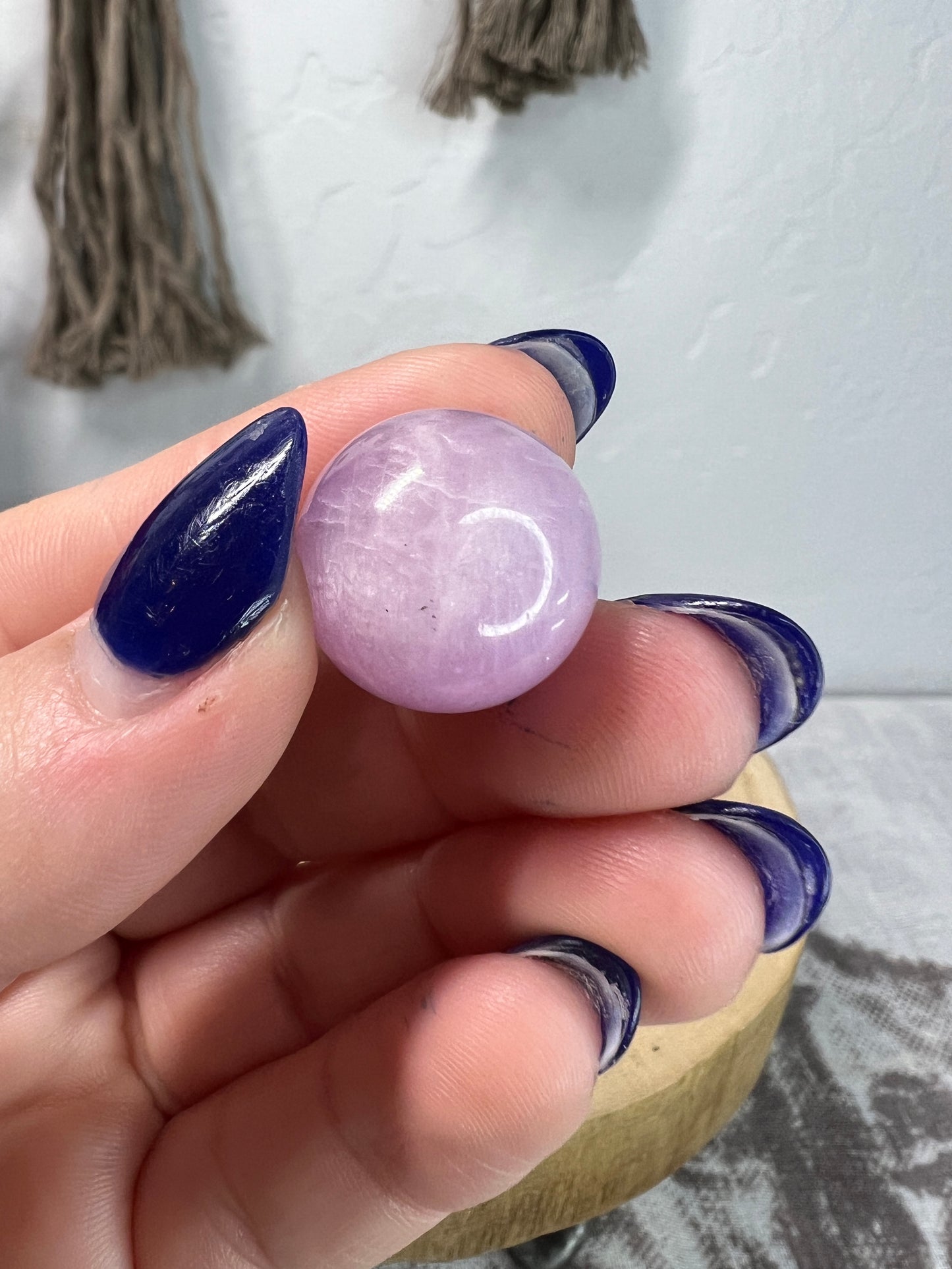 Mini Kunzite Sphere