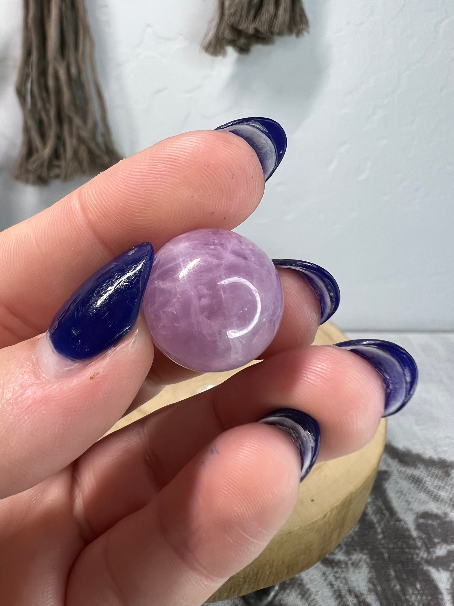 Mini Kunzite Sphere