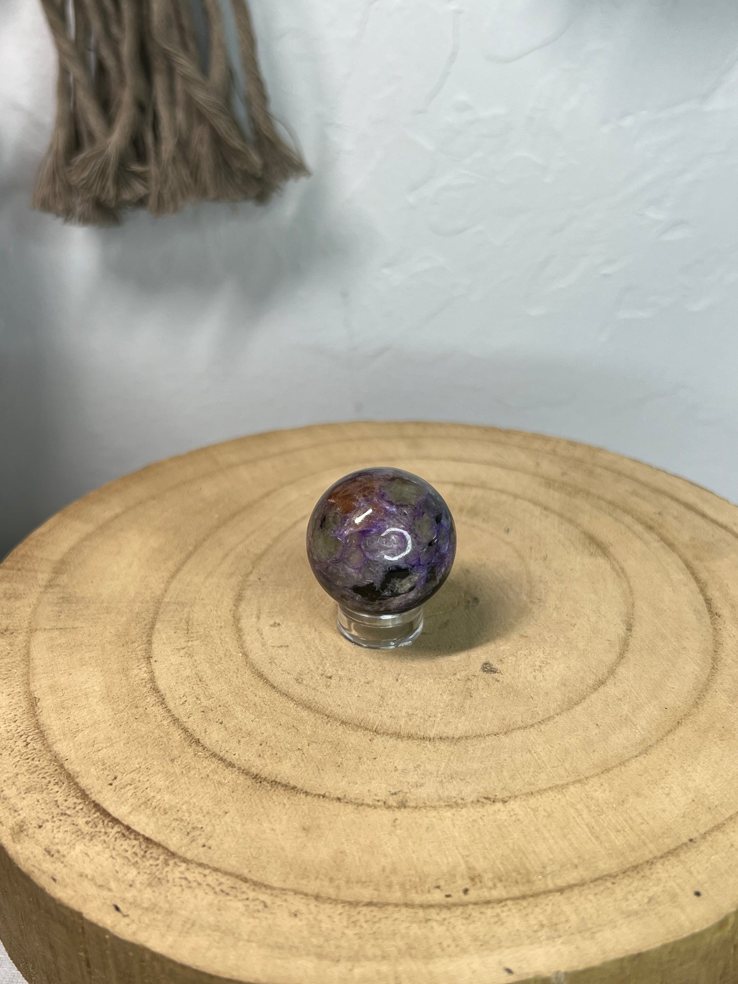 Small Charoite Sphere