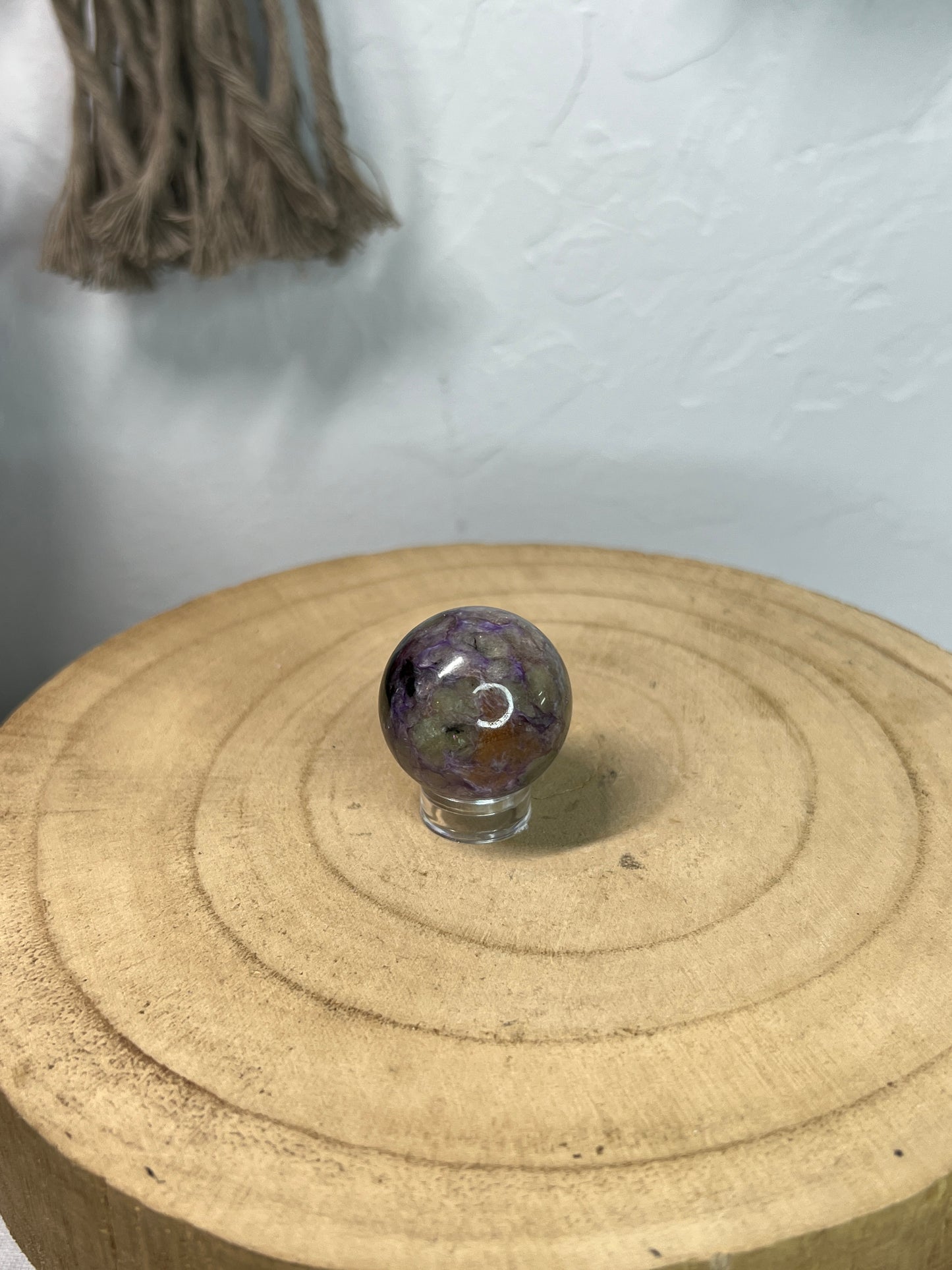 Small Charoite Sphere