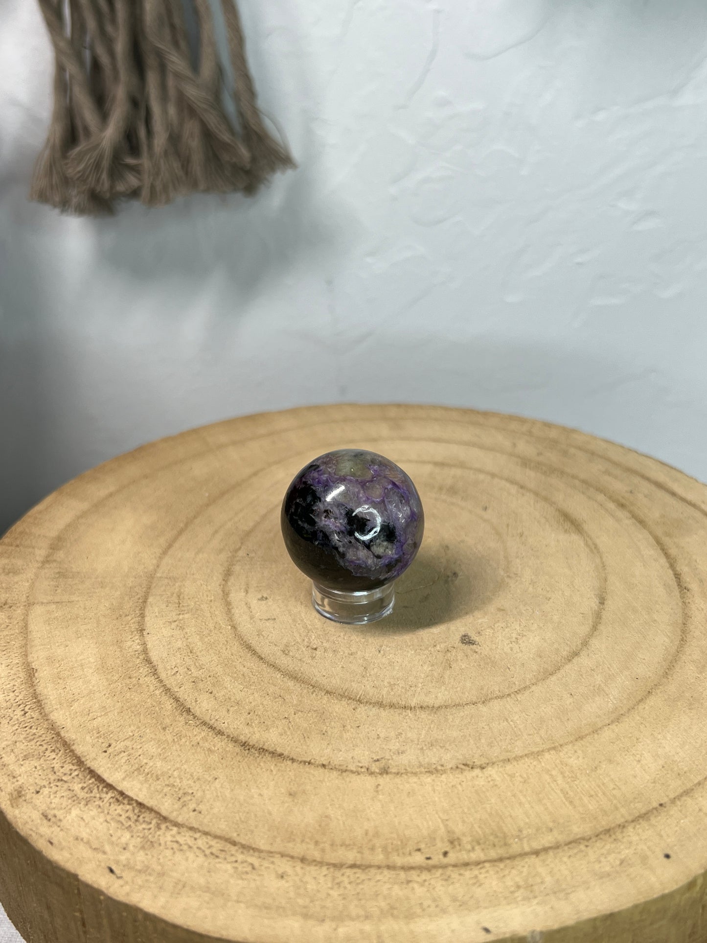 Small Charoite Sphere