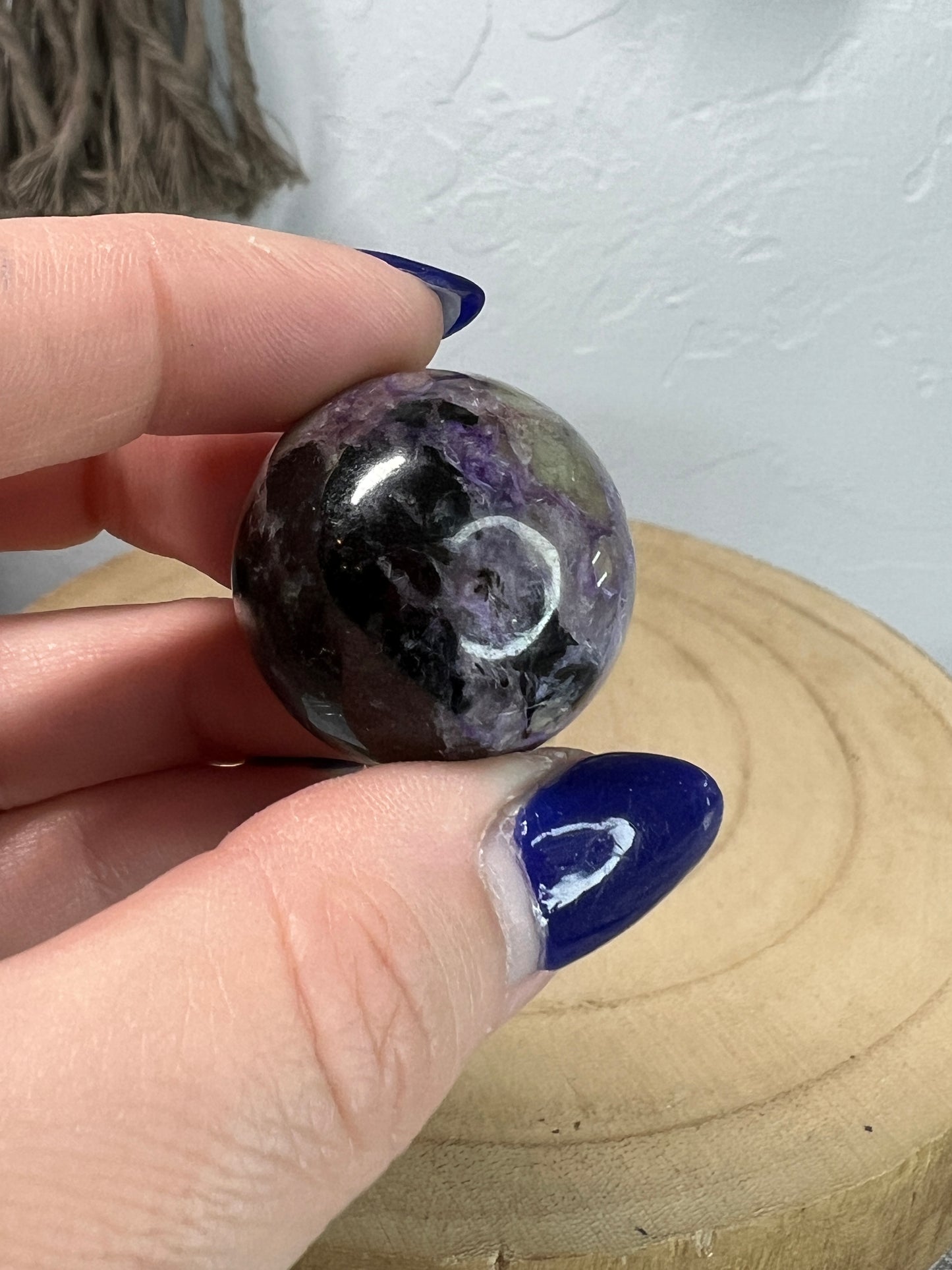 Small Charoite Sphere