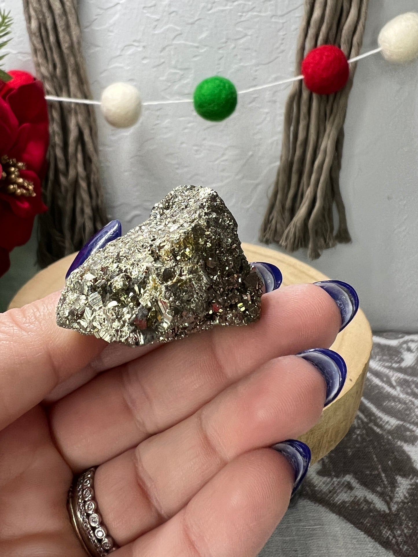 Raw Pyrite Cluster