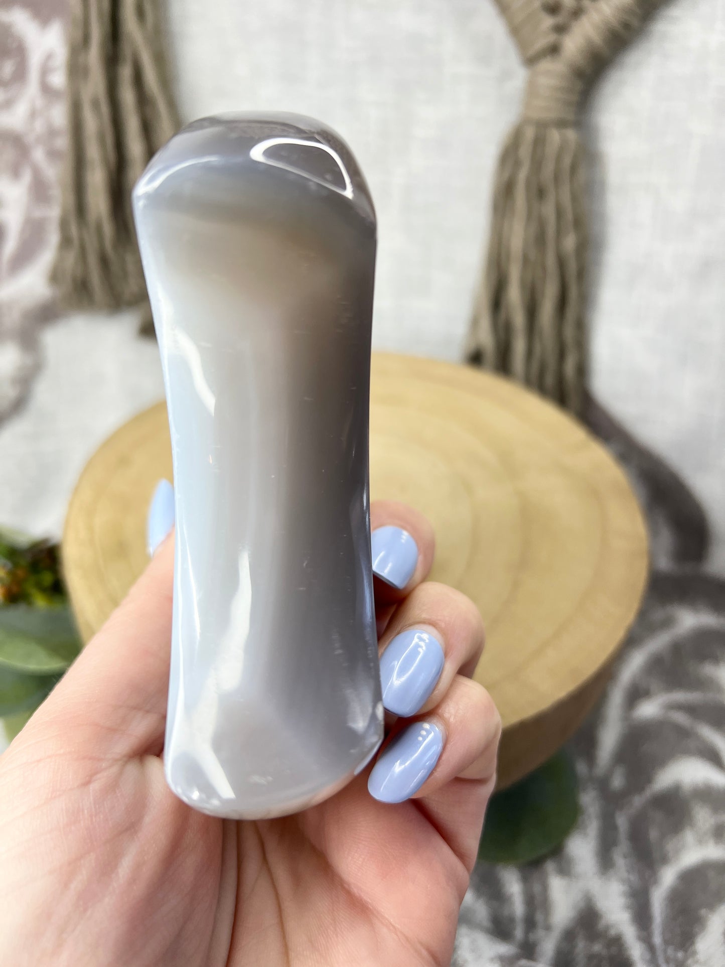 Druzy Agate Moon