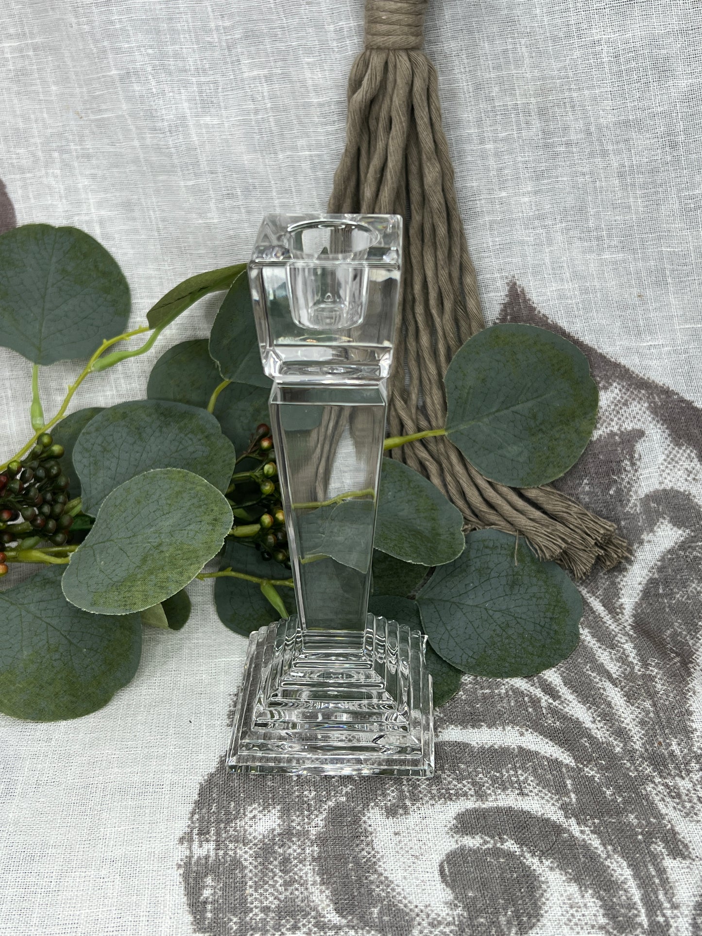 Antique Crystal Sphere Stand