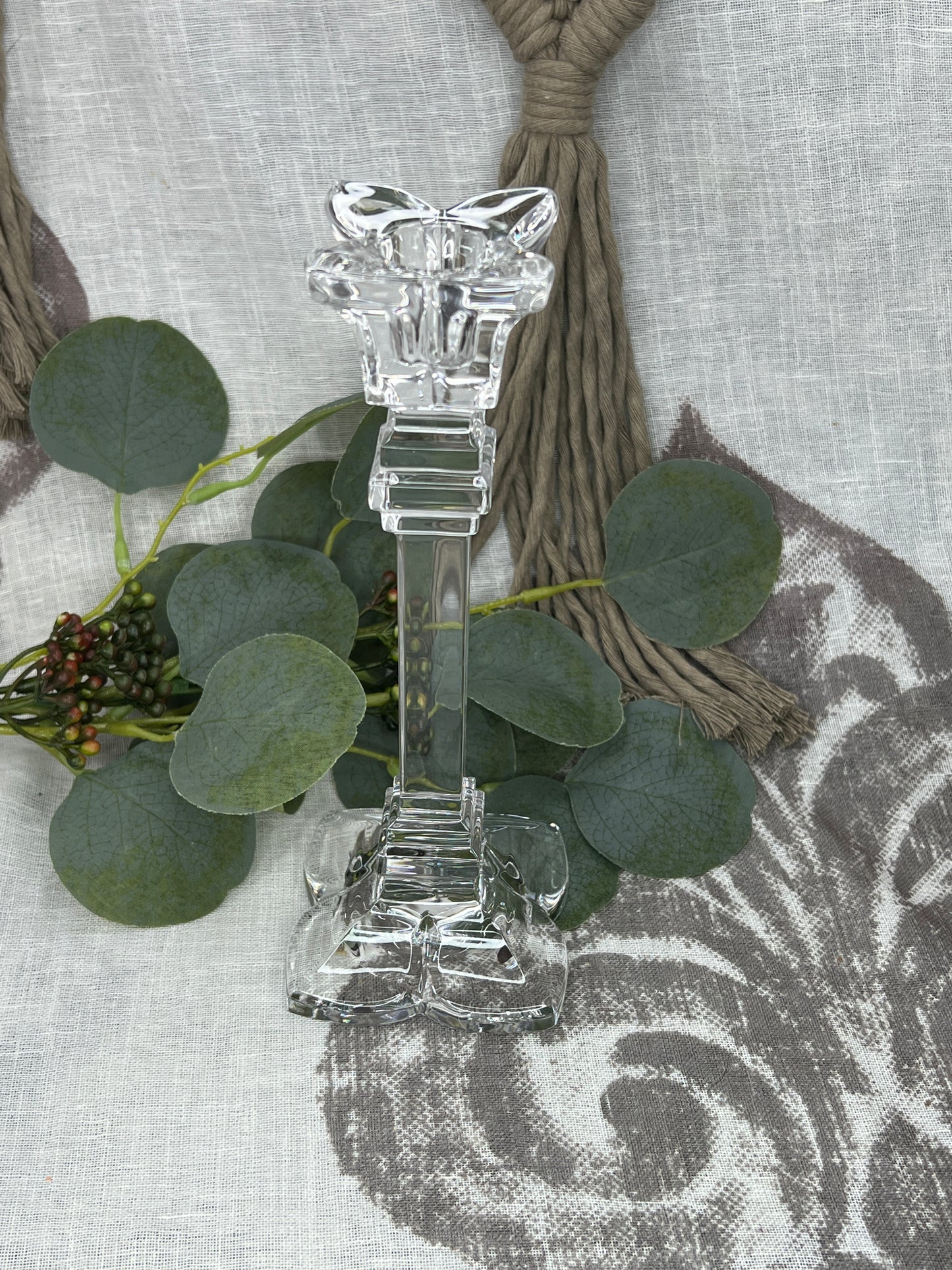 Antique Crystal Sphere Stand