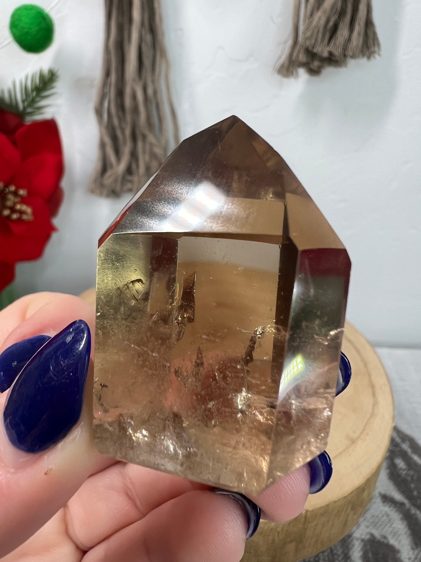 Small Citrine Tower