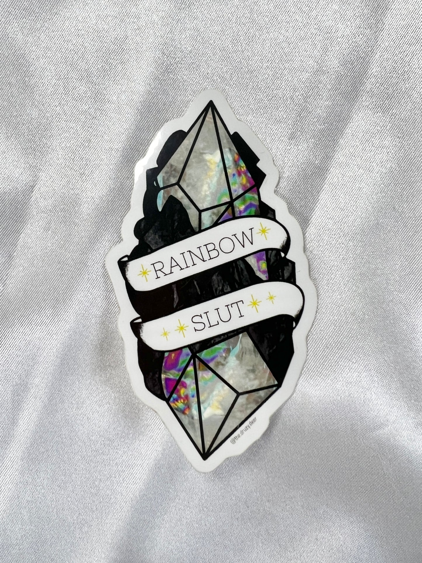Rainbow Slut Vinyl Sticker