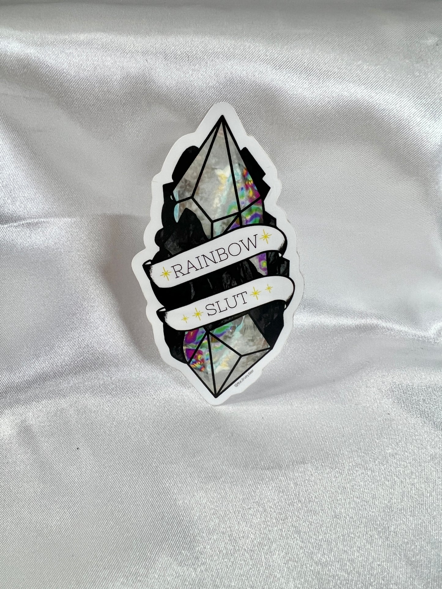 Rainbow Slut Vinyl Sticker