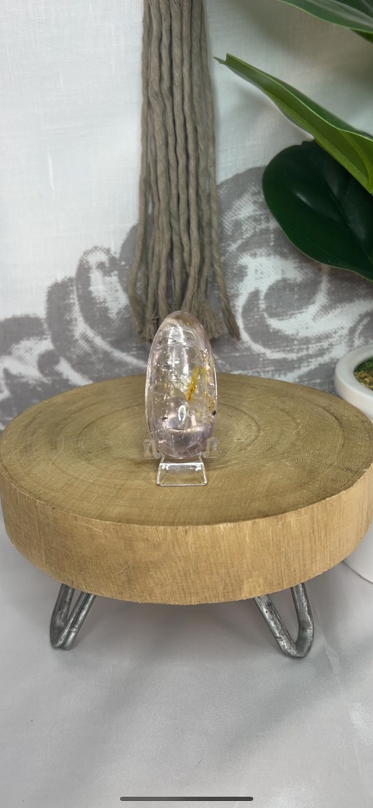 Amethyst Enhydro Cabochon from Madagascar