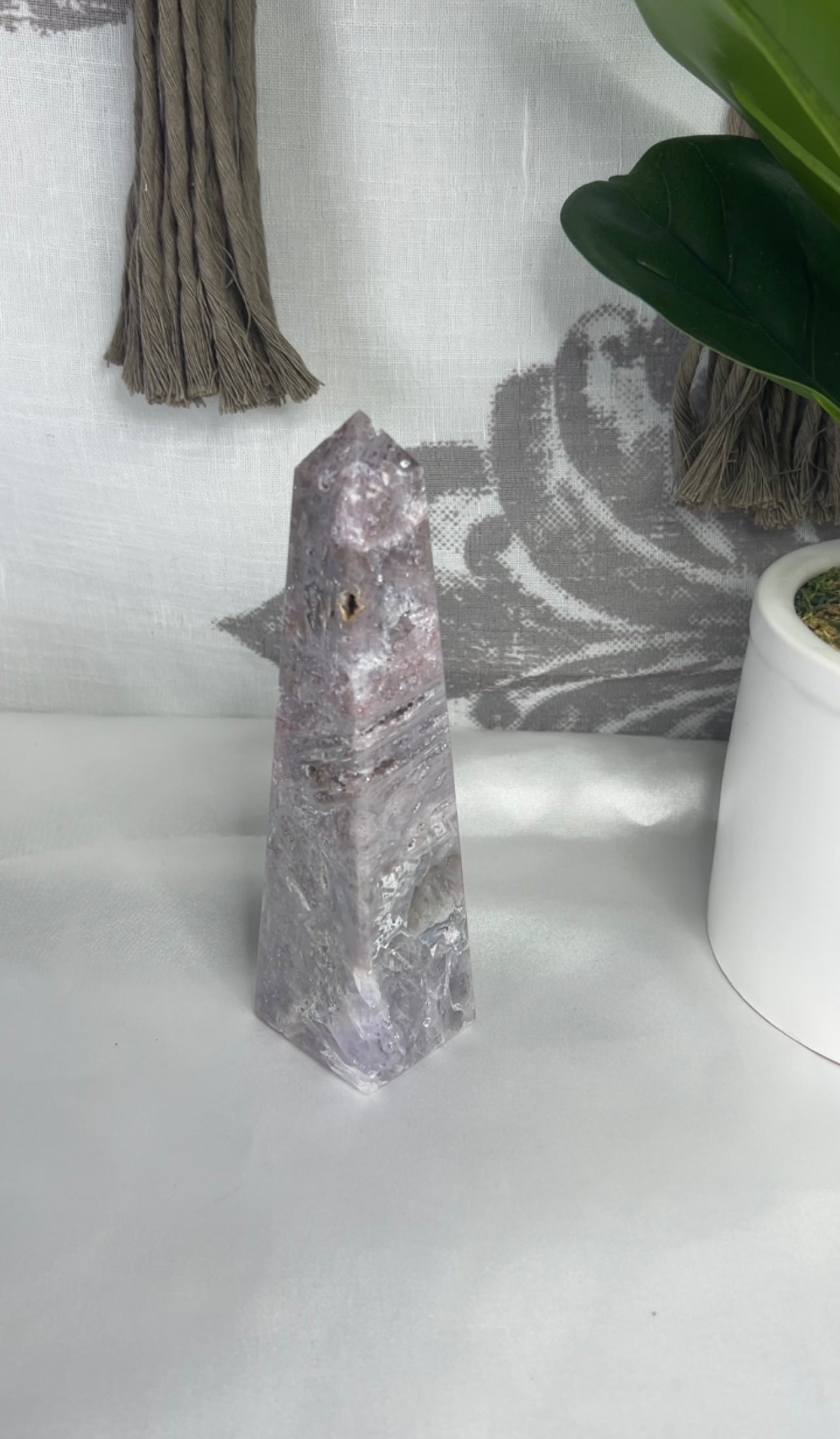 Pink Amethyst Obelisk Tower