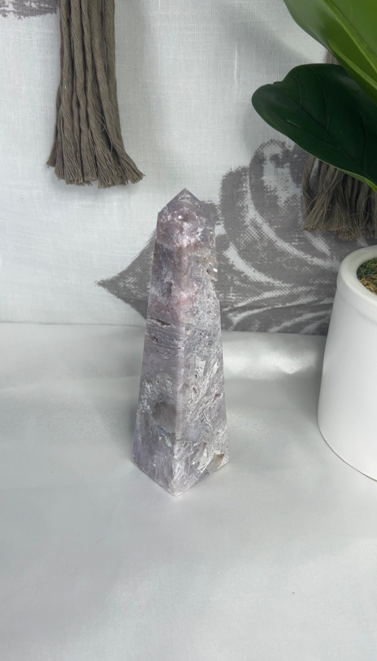 Pink Amethyst Obelisk Tower