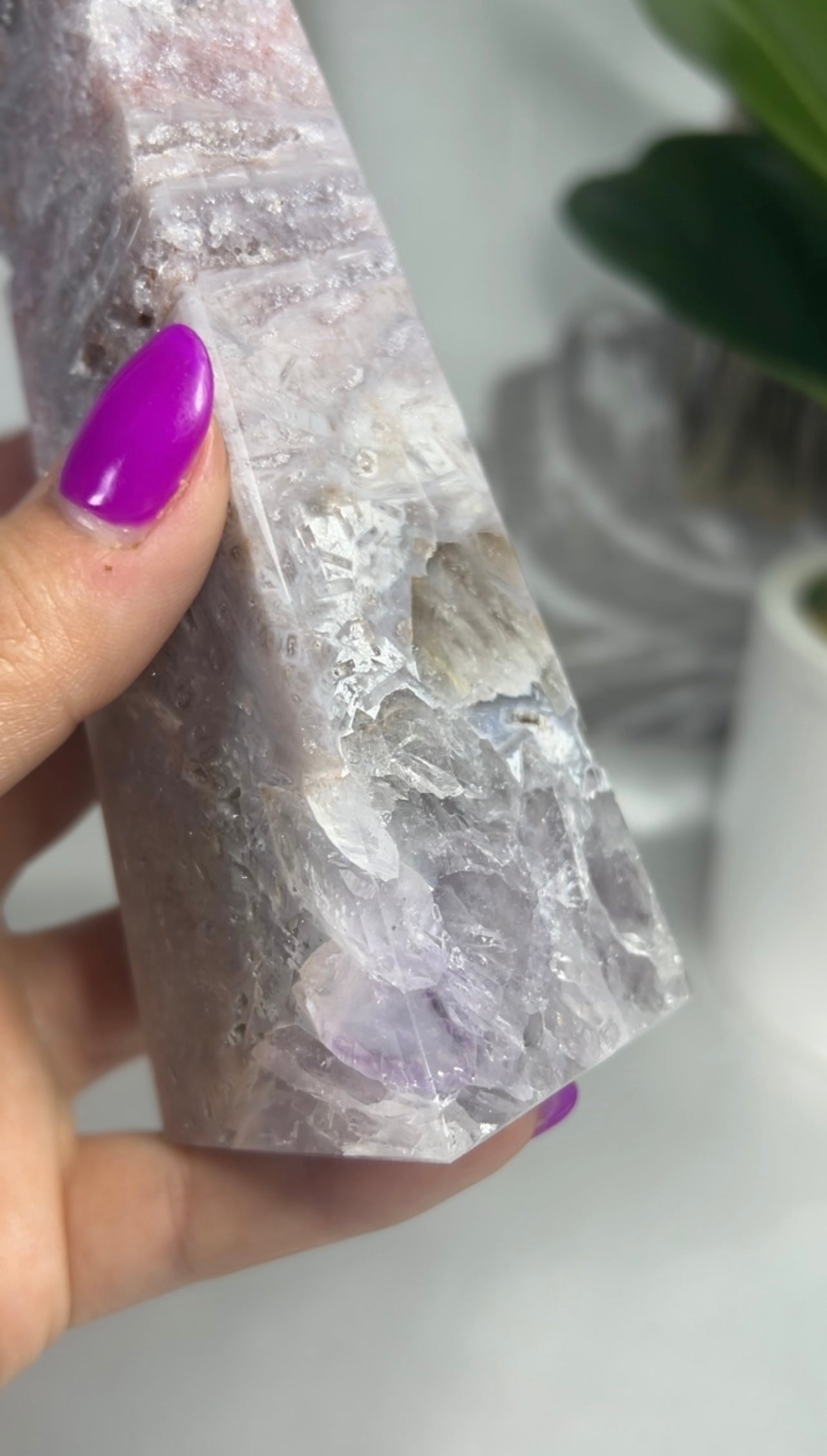 Pink Amethyst Obelisk Tower