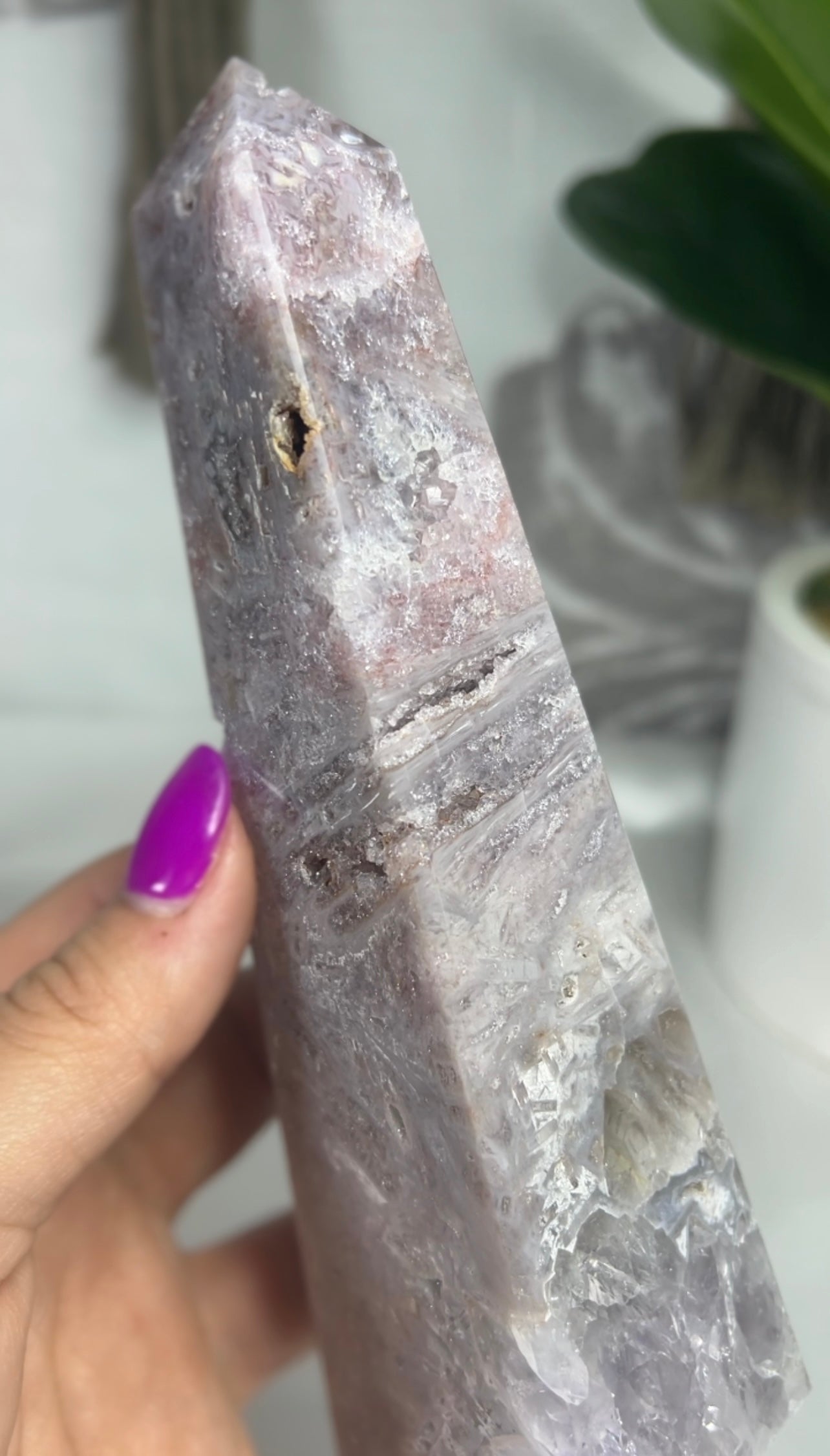 Pink Amethyst Obelisk Tower