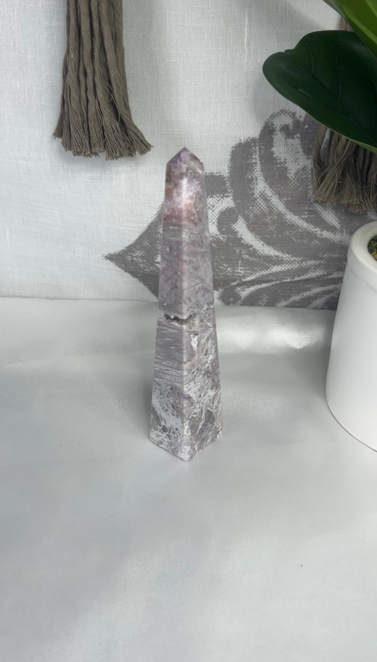 Pink Amethyst Obelisk Tower