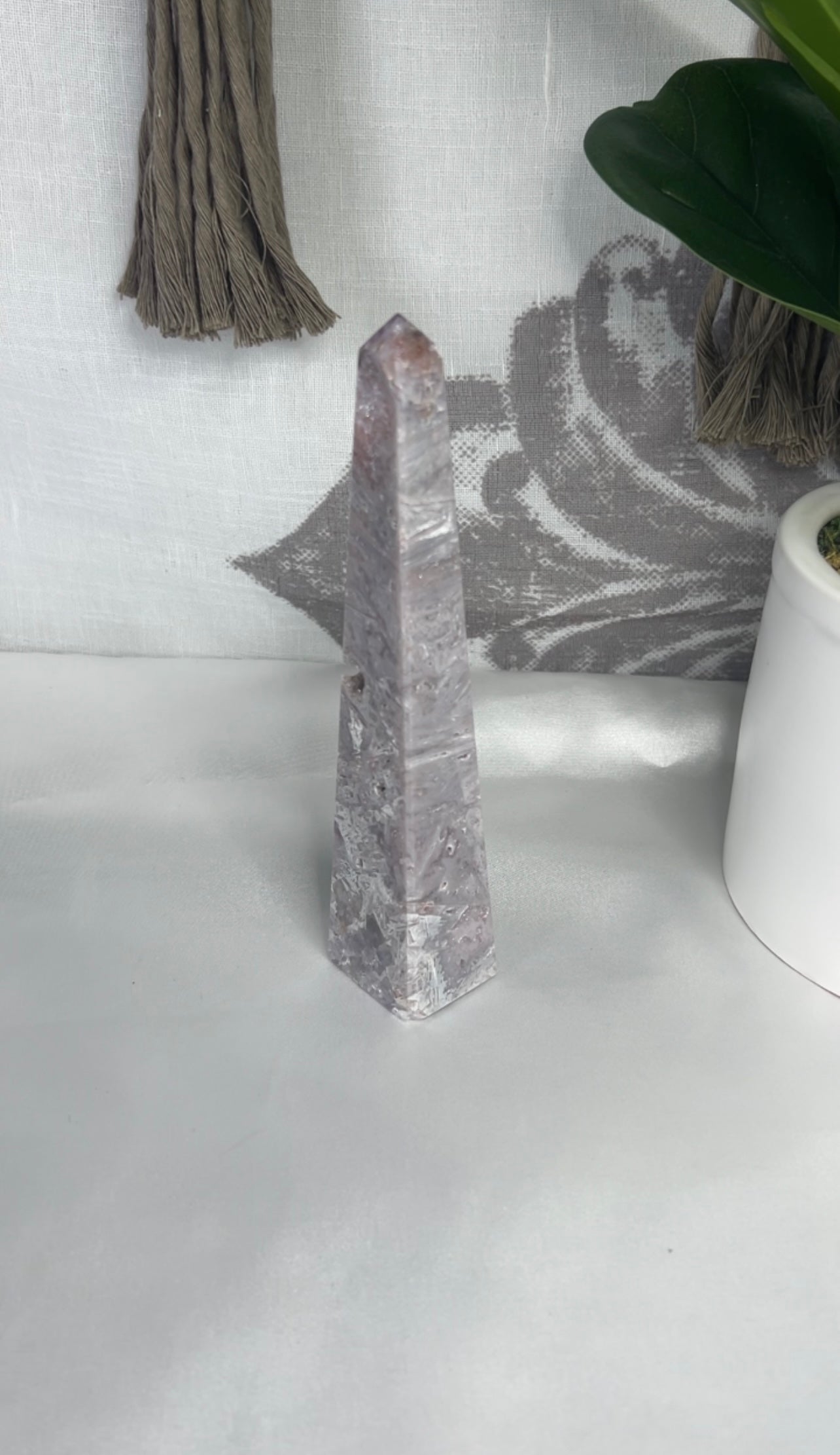 Pink Amethyst Obelisk Tower