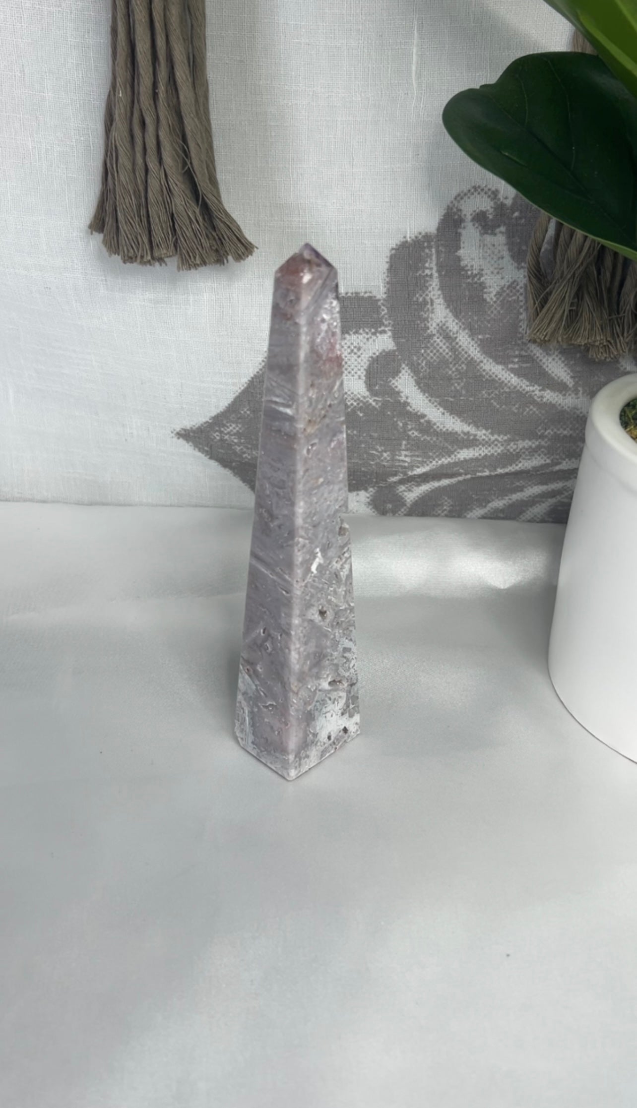 Pink Amethyst Obelisk Tower