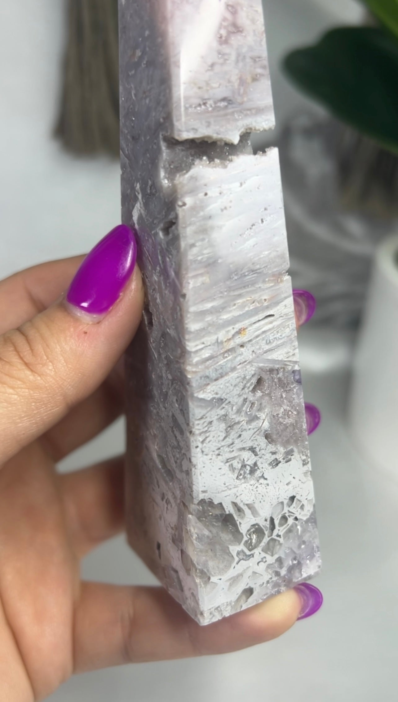 Pink Amethyst Obelisk Tower