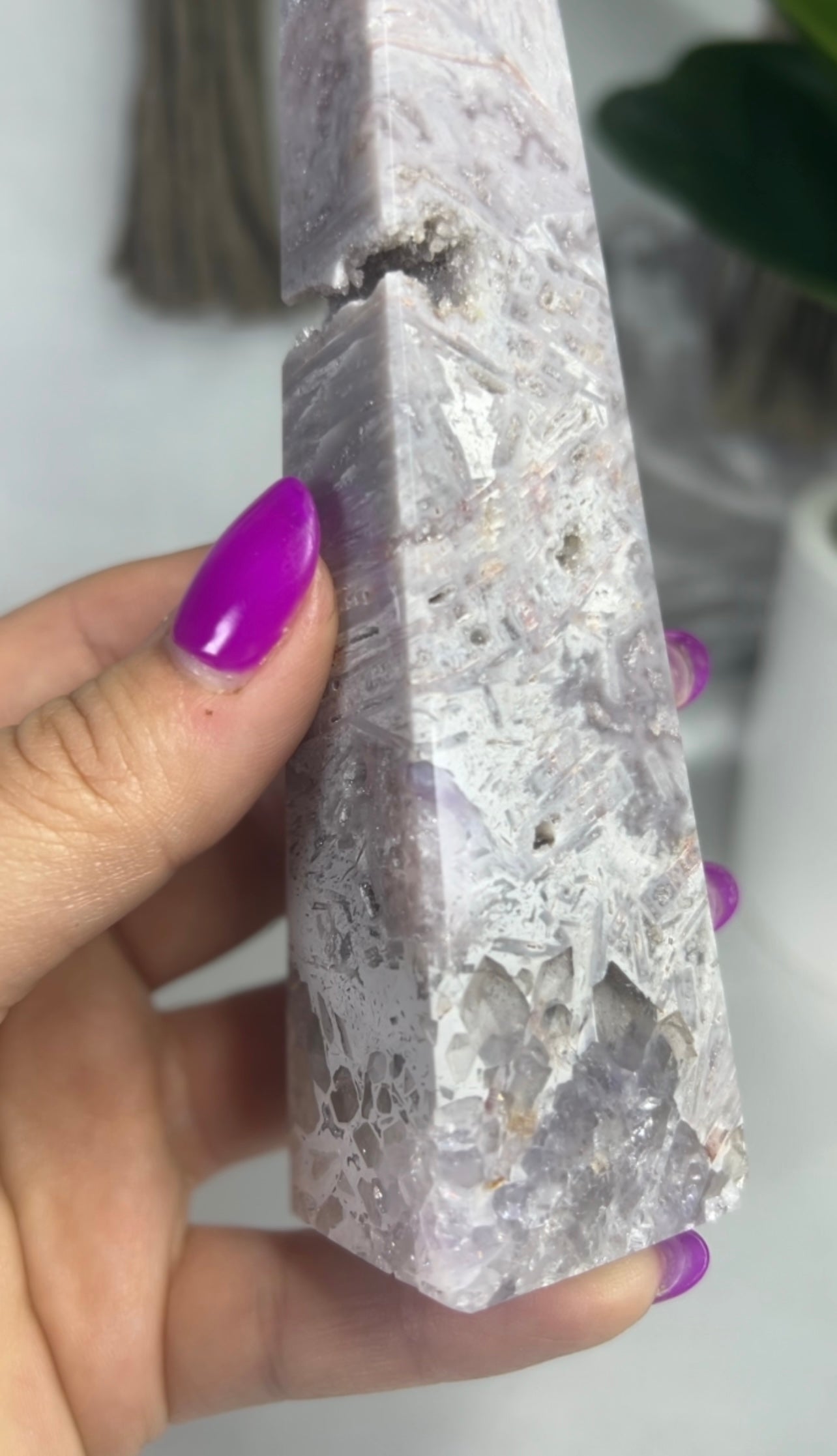 Pink Amethyst Obelisk Tower