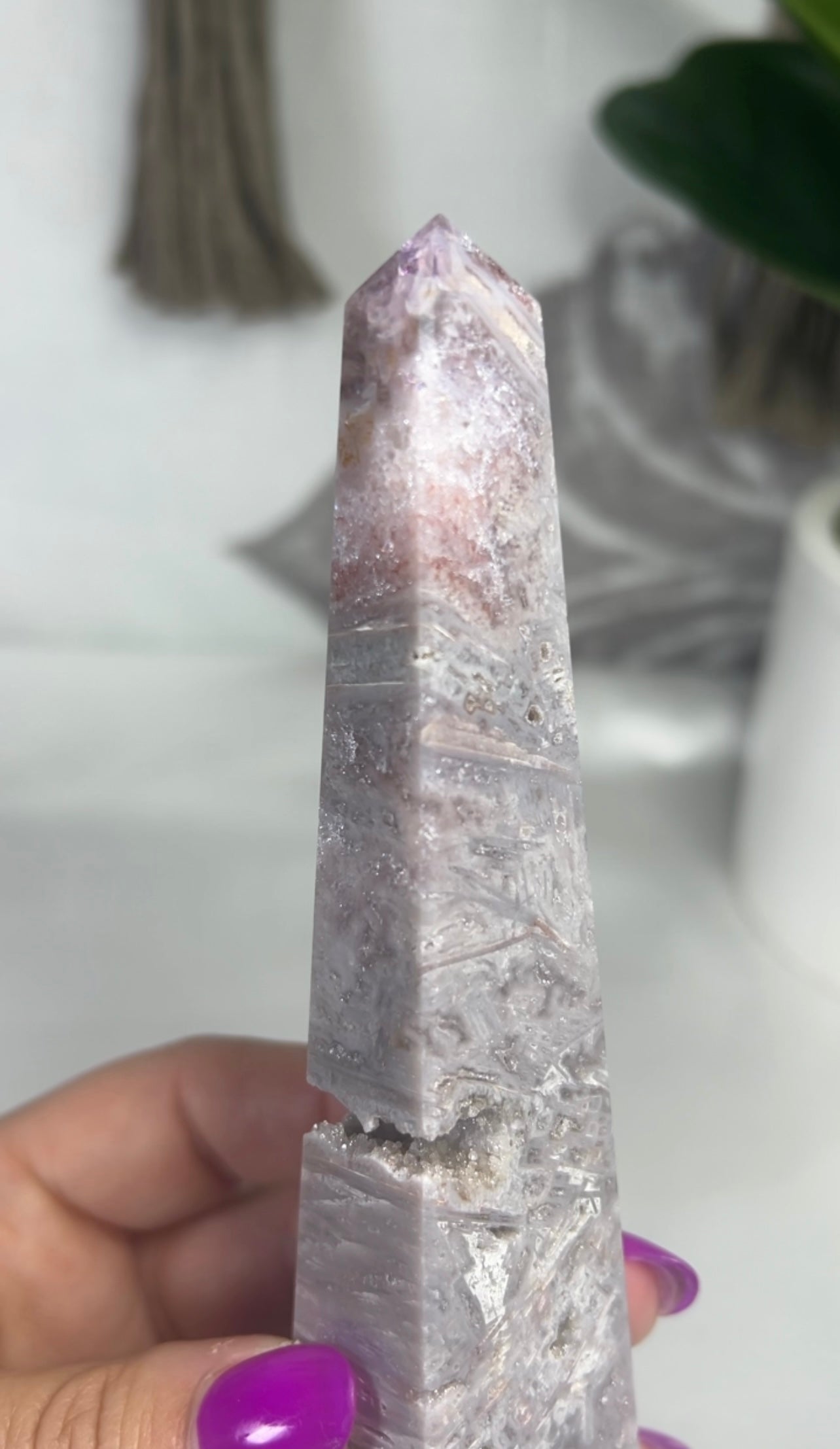 Pink Amethyst Obelisk Tower