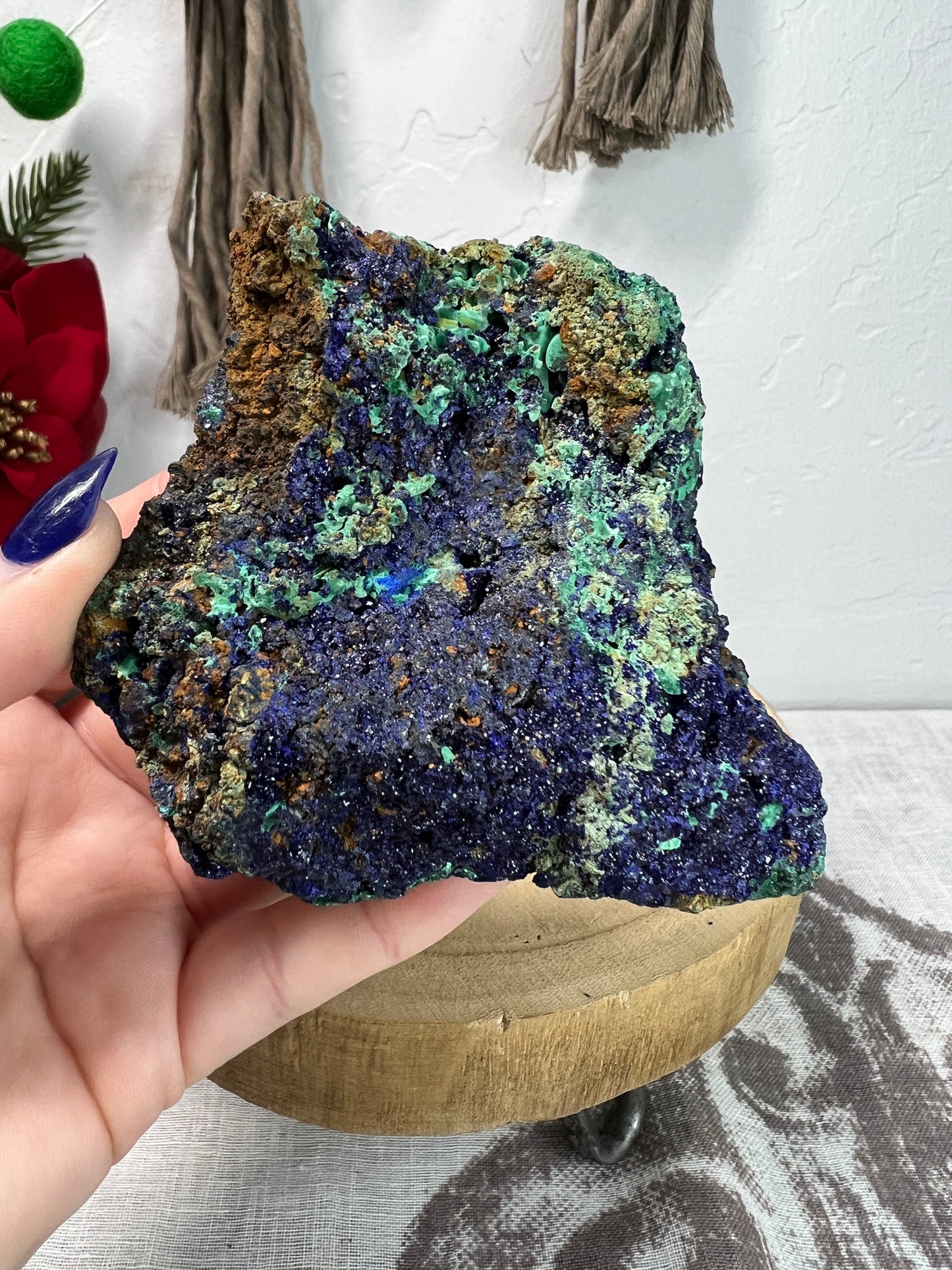 Azurite Malachite Specimen