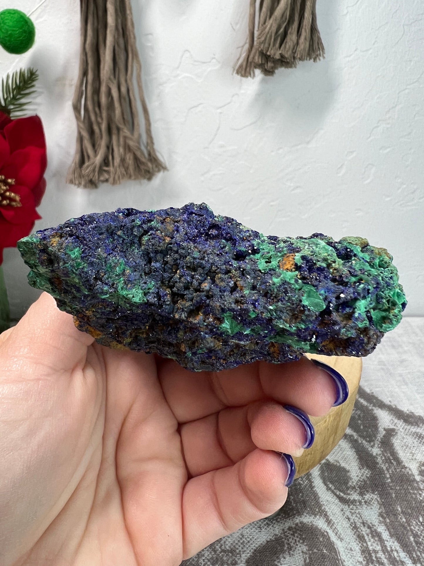 Azurite Malachite Specimen