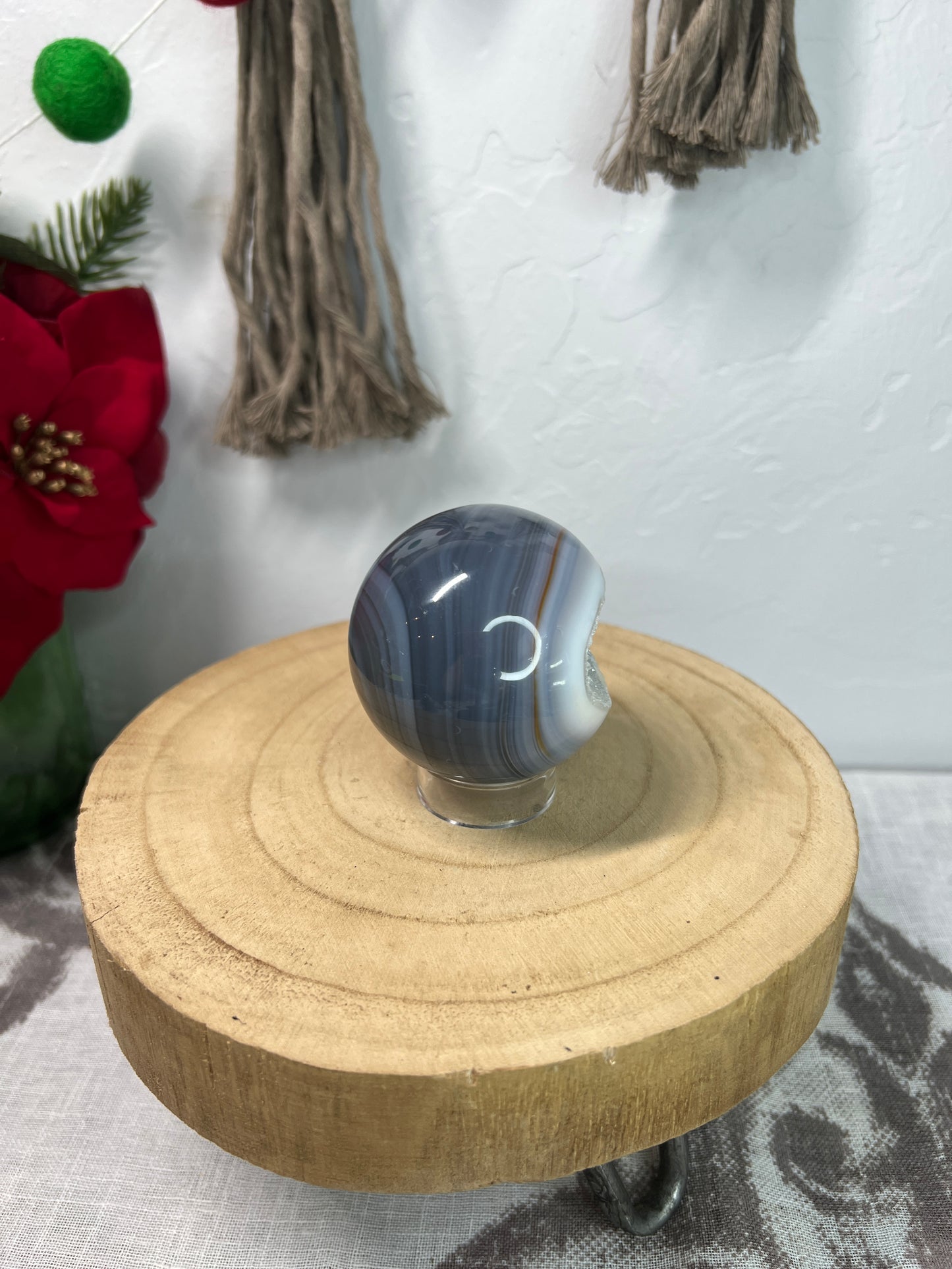 Druzy Agate Sphere