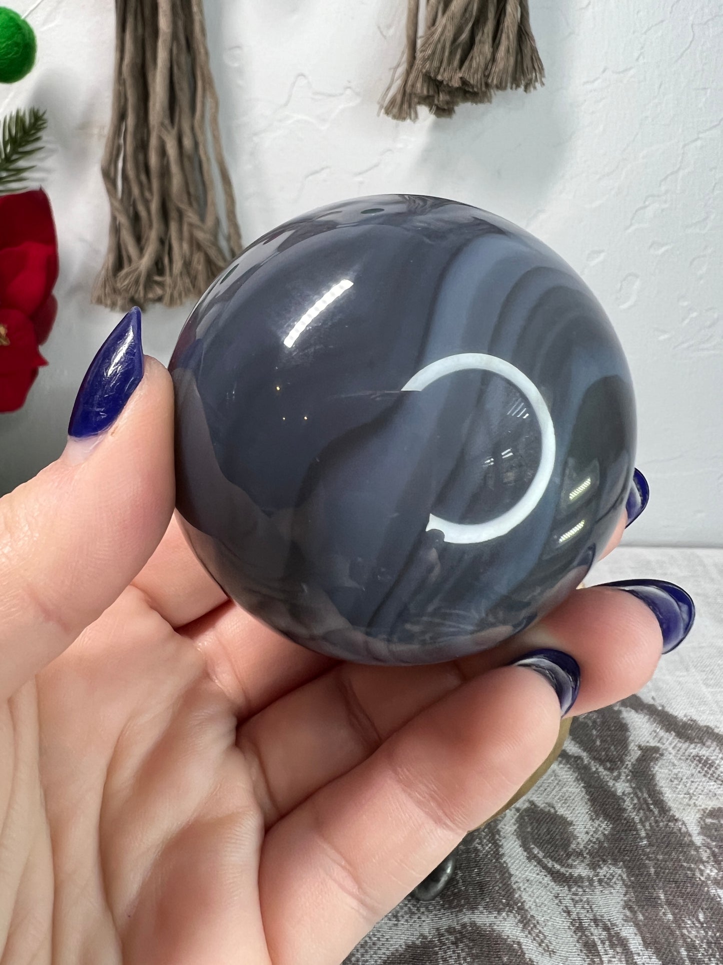 Druzy Agate Sphere
