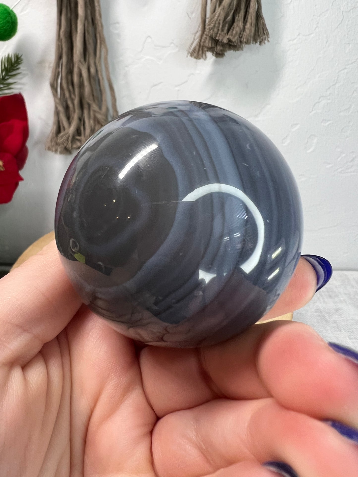 Druzy Agate Sphere