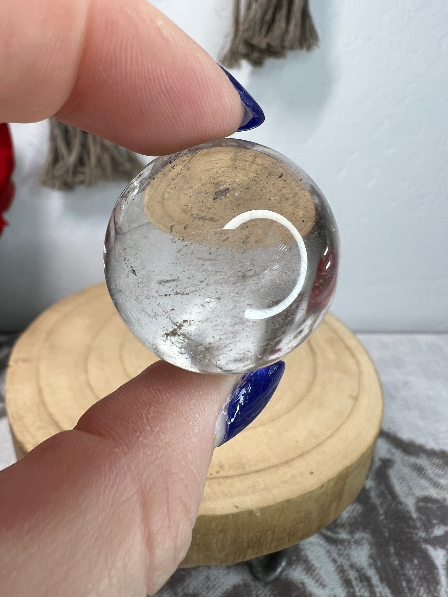 Small Clear Quartz Sphere