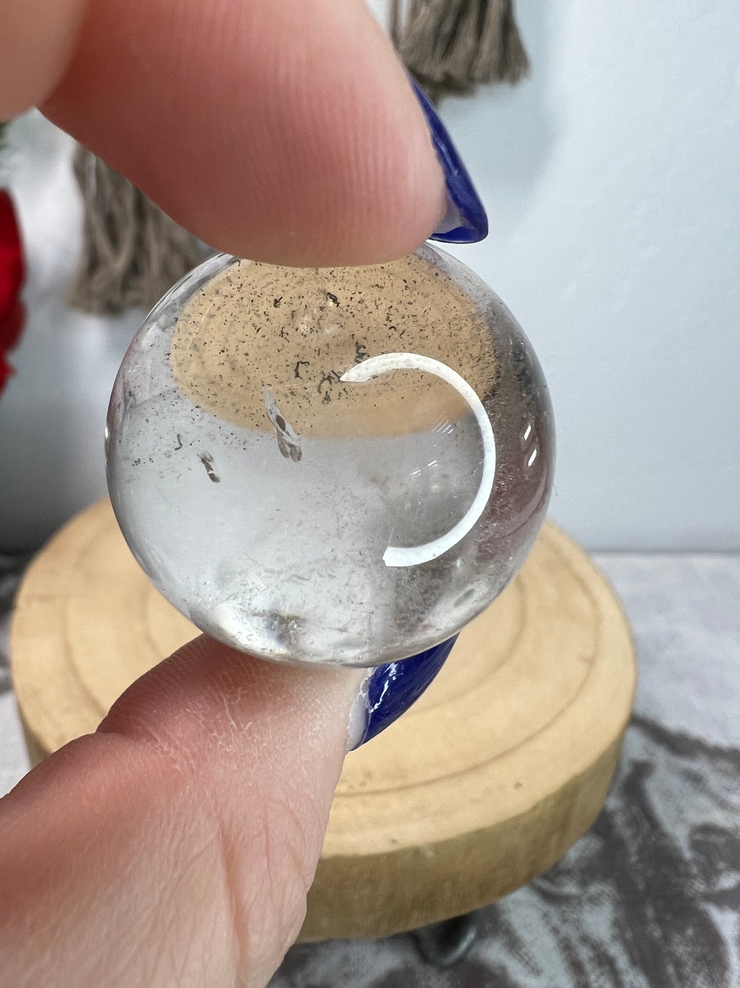 Small Clear Quartz Sphere