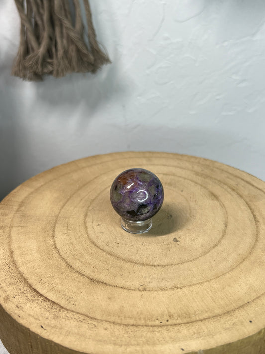 Small Charoite Sphere