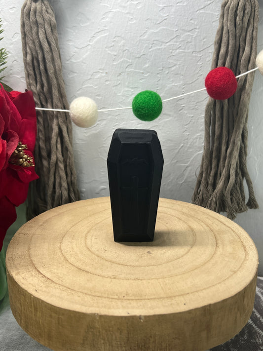 Black Obsidian Coffin