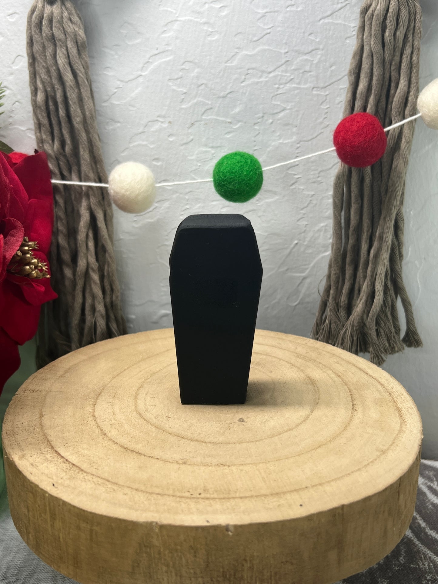 Black Obsidian Coffin