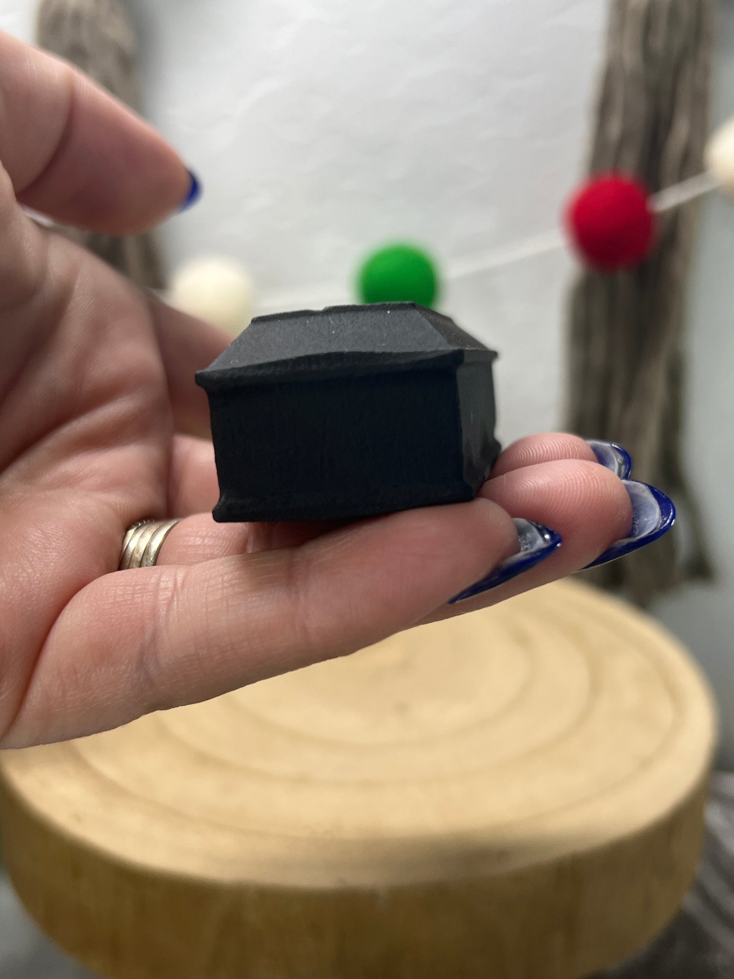 Black Obsidian Coffin