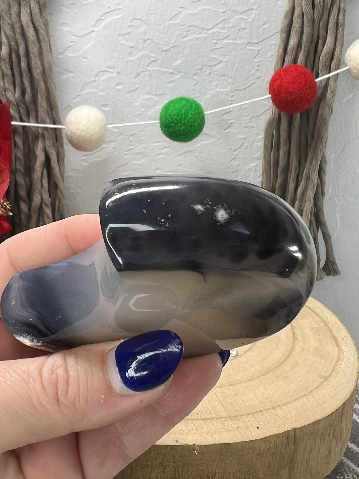 Druzy Agate Moon
