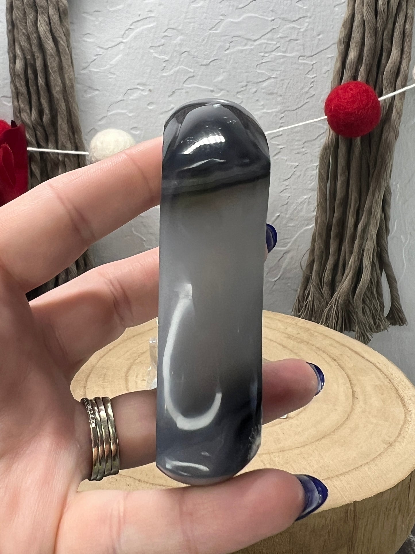 Druzy Agate Moon