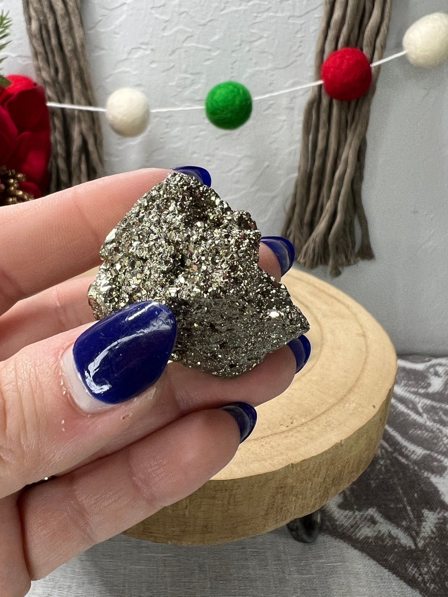 Raw Pyrite Cluster