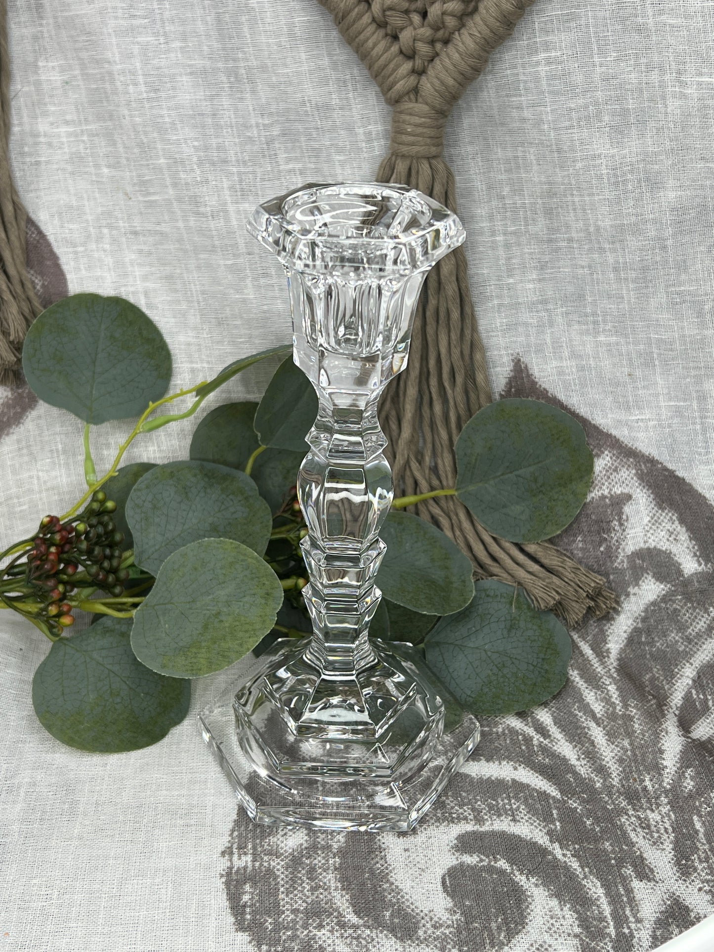 Antique Crystal Sphere Stand