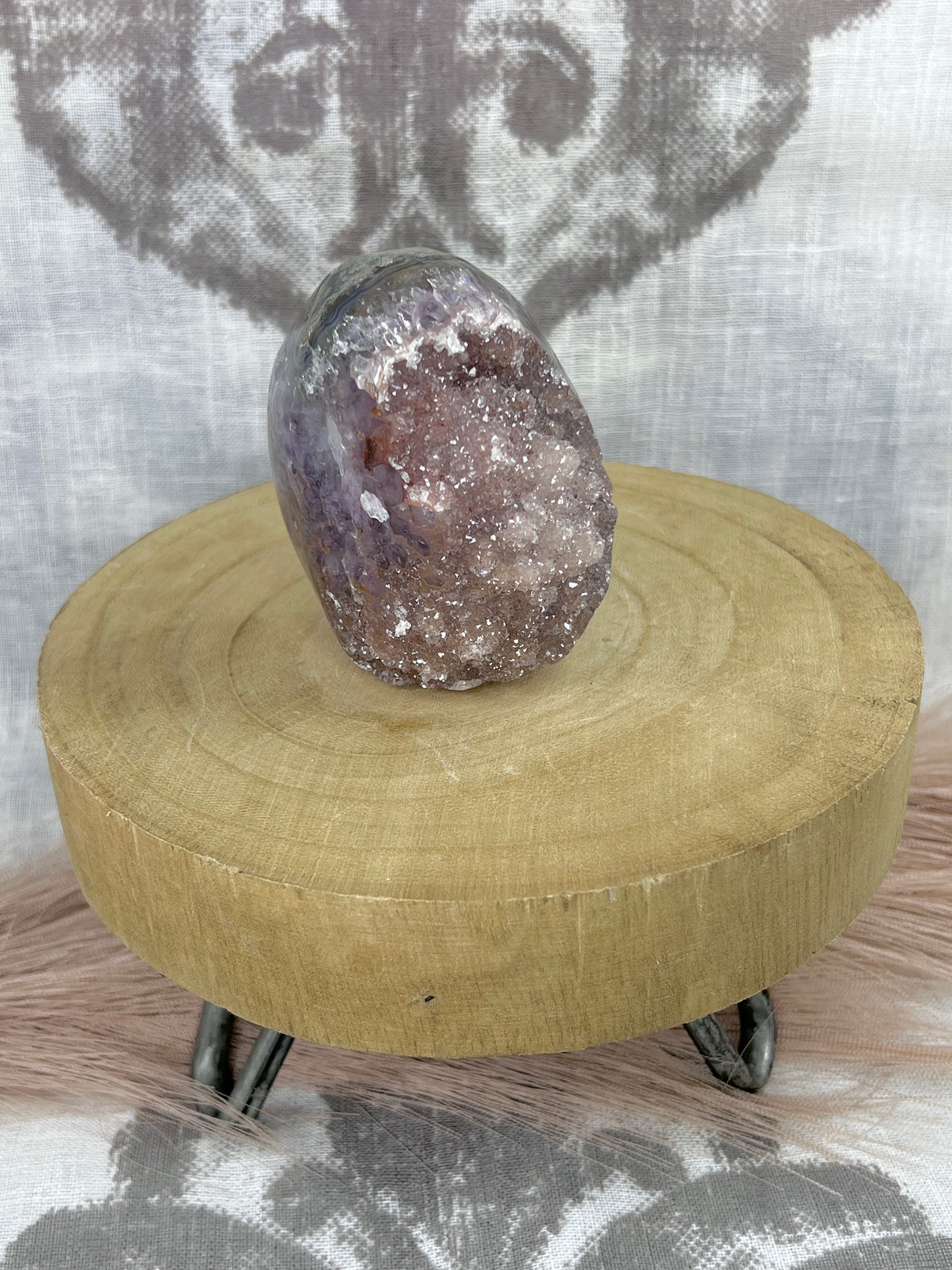 Sugar Druzy Amethyst Freeform