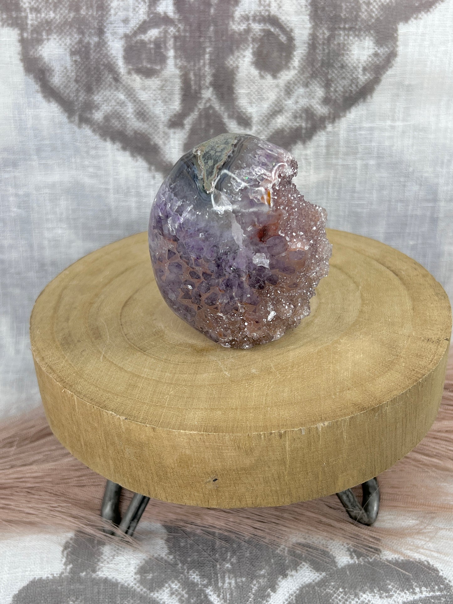 Sugar Druzy Amethyst Freeform