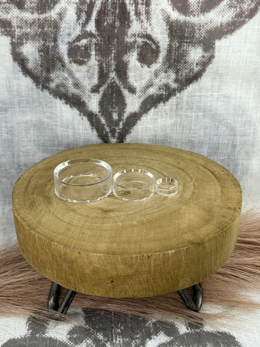 Clear Acrylic Sphere Stand